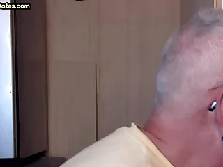 Amateur gloryhole gay adult blowing BFs flannel in closeup